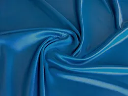 Атлас тонкий темно-голубой (отрез 3,1 м) - интернет-магазин stage.tkani-atlas.com.ua