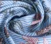 Дона креп цветы на полоске, голубой с белым - фото 2 - интернет-магазин stage.tkani-atlas.com.ua