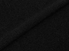 Мех на трикотаже с блеском, черный - интернет-магазин stage.tkani-atlas.com.ua