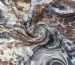 Шифон Вена цветочный, коричневый с серым - фото 1 - интернет-магазин stage.tkani-atlas.com.ua