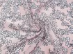 Шифон креповый цветочные акценты, пудровый - интернет-магазин stage.tkani-atlas.com.ua