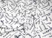 Шифон софт Грейс написи, молочний - інтернет-магазин stage.tkani-atlas.com.ua