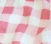 Муслін малюнок клітинка, персиковий на молочному - фото 3 - інтернет-магазин stage.tkani-atlas.com.ua