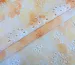 Котон вишивка квіткова акварель, світло-помаранчевий - фото 1 - інтернет-магазин stage.tkani-atlas.com.ua