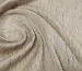 Льон з нейлоном жатка меланжевий, бежевий з коричневим - фото 2 - інтернет-магазин stage.tkani-atlas.com.ua