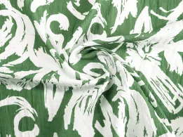 Льон Бохо акварель абстракції, фісташковий - інтернет-магазин stage.tkani-atlas.com.ua