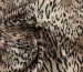 Костюмка шелковистая снежный барс, коричнево-бежевый - фото 2 - интернет-магазин stage.tkani-atlas.com.ua