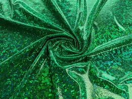 Трикотаж масло голограмма, зеленый - интернет-магазин stage.tkani-atlas.com.ua