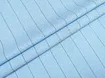 Льон віскоза смужка 32мм, блакитний с чорним - інтернет-магазин stage.tkani-atlas.com.ua