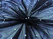 Сетка стрейчевая с жемчугом, темно-синий (отрез 2,6 м) - интернет-магазин stage.tkani-atlas.com.ua