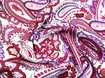 Штапель шелковистый восточный огурец, малиново-красный - интернет-магазин stage.tkani-atlas.com.ua